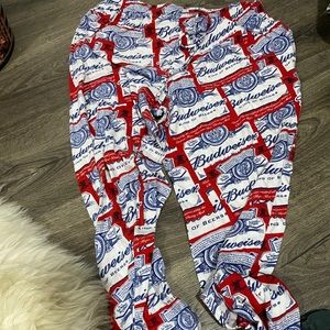 Budweiser pajama pants